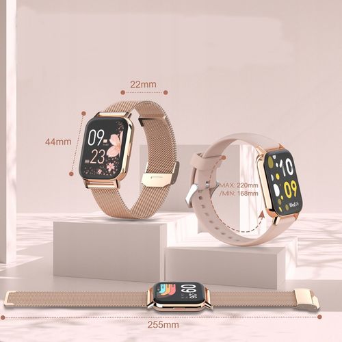 NAIXUES SMARTWATCH ZEGAREK DAMSKI Połączenie Bluetooth 1.85''AMOLED HD IP68 na Arena.pl