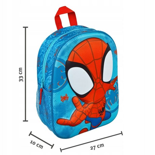 Plecak 3D przedszkolny SPIDEY 33x27x10cm zdjęcie 4