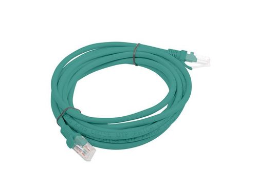 PATCHCORD KAT.5E 3M ZIELONY FLUKE PASSED LANBERG na Arena.pl