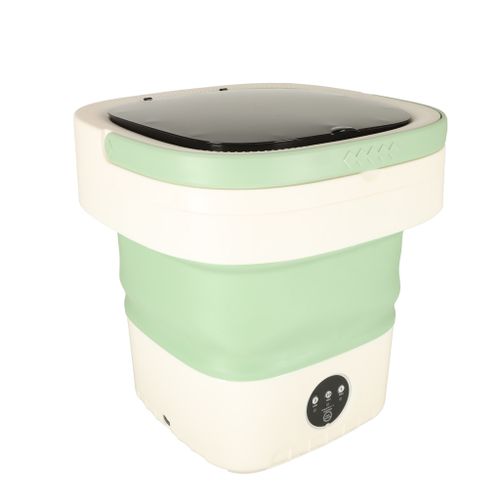 Pralka automatyczna turystyczna mini składana przenośna 12L zielona na Arena.pl
