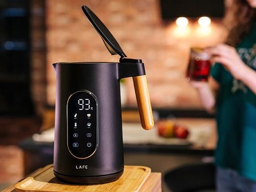 Czajnik elektryczny z regulacją temperatury LAFE Kettlex Pro Czarny na Arena.pl