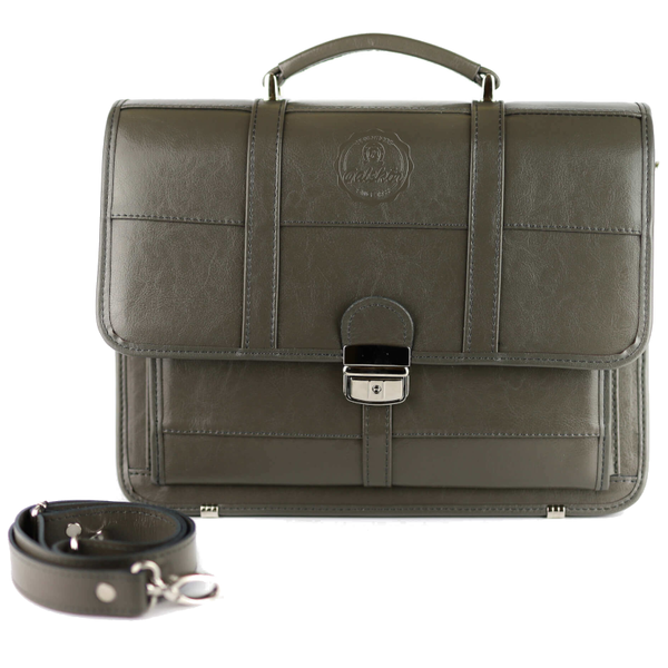 514 Teczka męska pasy - szary KEMER zdjęcie 4