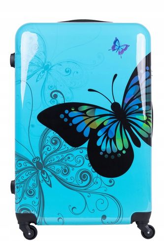 WALIZKA DUZA PODRÓŻNA KÓŁKA BAGIA 15 WZORÓW XXL na Arena.pl