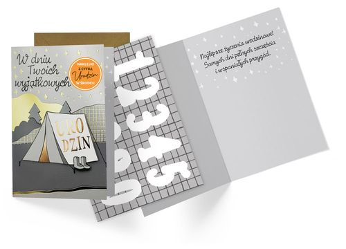 karnet B6 Urodziny wymienne cyfry DK-1164 na Arena.pl