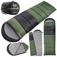 Śpiwór Turystyczny Duży Ciepły Mumia Kołdra Kempingowy Pod Namiot METEOR