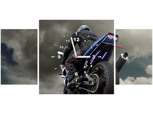 80X40CM ZEGAR STRONĘ HORYZONTU OBRAZ na Arena.pl