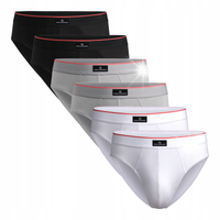 Bawełniane Majtki DANISH ENDURANCE Klasyczne Slipy Męskie 6-pak 3XL