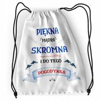 Plecak Dla Pogodynki Sportowy Szkolny Worek Torba Z Nadrukiem Ze Zdjęciem