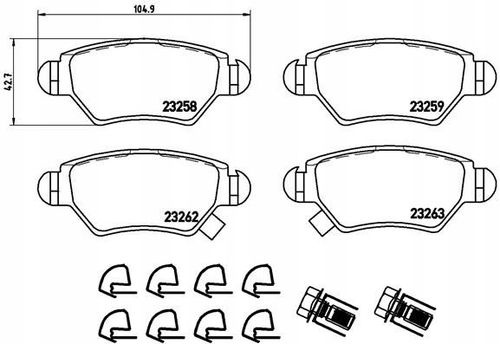 TARCZA HAM PRZOD 280X25 V BREMBO na Arena.pl