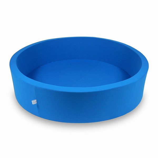 Suchy basen 130x30cm niebieski bez piłek zdjęcie 1