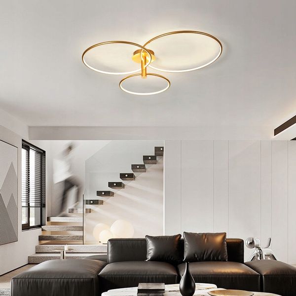 Nowoczesny żyrandol SILVA GO III okrąg ring 50/60/70cm plafon pilot zdjęcie 6