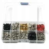 ZESTAW ŚRUB DYSTANSÓW PODKŁADEK DO SERWISU KOMPUTERÓW (228 szt.) MIX