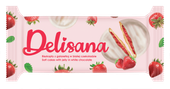 Delisana Ciastka z galaretką truskawkową w białej czekoladzie 135g