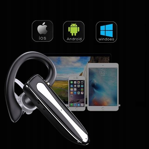 SŁUCHAWKA BLUETOOTH DO ROZMÓW BEZPRZEWODOWA DO UCHA DLA KIEROWCÓW ZESTAW na Arena.pl