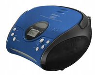 Boombox radio sieciowe FM Lenco SCD-24 Niebieski