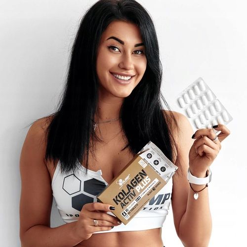 OLIMP KOLAGEN ACTIV PLUS 80TAB SKÓRA STAWY KOŚCI na Arena.pl