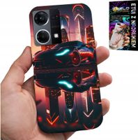 ETUI DO OPPO RENO7 4G - SAMOCHODY FAN, WZORY DLA MĘŻCZYZN +FOLIA
