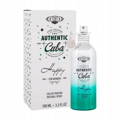 CUBA AUTHENTIC EDP WOMAN HAPPY 100ML na Arena.pl
