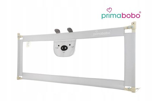 PRIMABOBO Barierka ochronna do łóżka MIŚ 180cm SKŁADANA, dla dzieci na Arena.pl