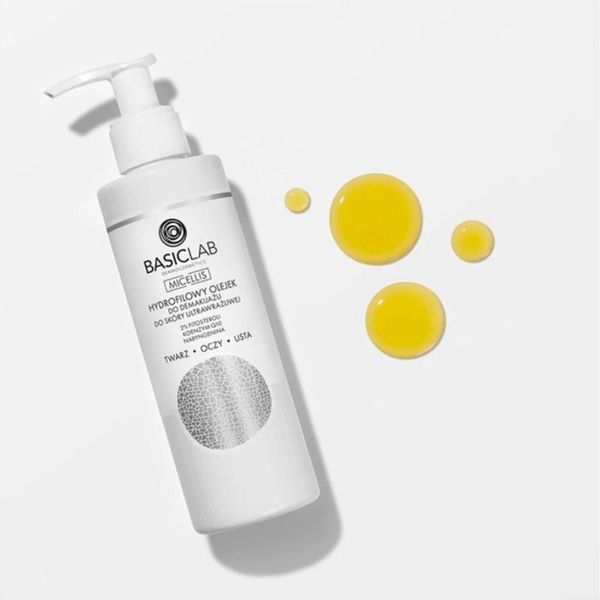 Olejek hydrofilowy do demakijażu BasicLab 200 ml zdjęcie 2