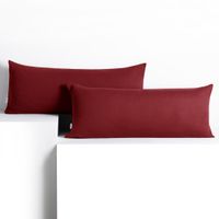 Poszewka 40x140 bordowe 2 szt. AMBER DecoKing  jersey