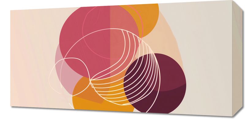 Obraz 60x30cm Przenikanie Ciepła zdjęcie 1