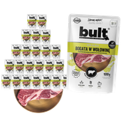 BULT mokra karma dla psa Wołowina saszetka 24x100g