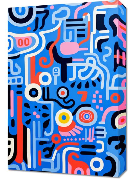 Obraz 40x60cm Rytmiczne Echo zdjęcie 1