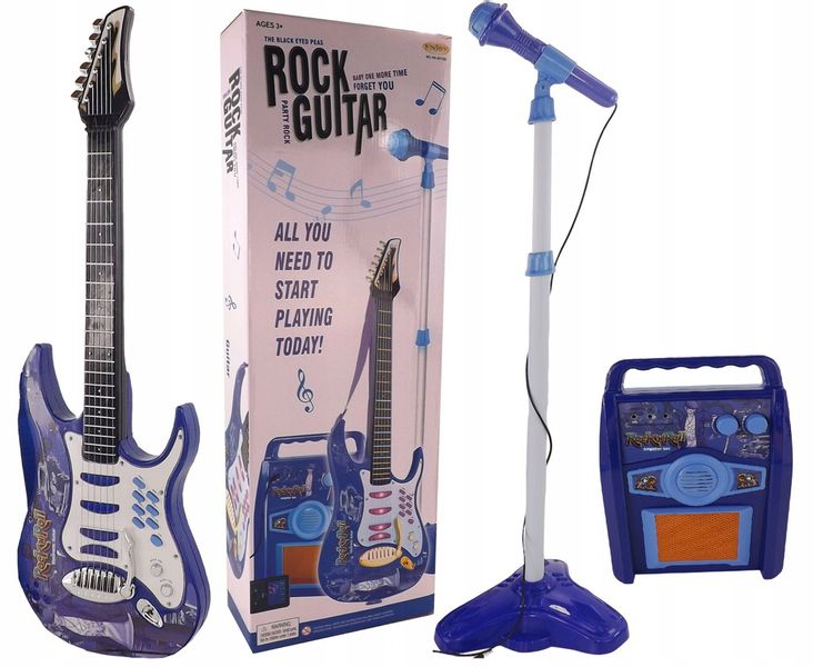 Gitara elektryczna wzmacniacz mikrofon 8010N zdjęcie 3