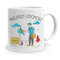 Kubek Prezent Dla Listonosza Najlepszy Listonosz Z Nadrukiem Ze Zdjęciem