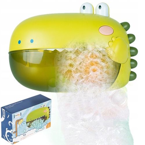 BĄBELKOWY DINOZAUR DINO DO KĄPIELI MASZYNKA DO ROBIENIA PIANY W WANNIE GRA na Arena.pl