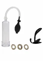 calexotics his essential pump kit - zestaw do treningu intymnego 4w1