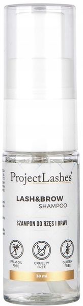 SZAMPON DO RZĘS I BRWI ProjectLashes 30 ml łagodny zdjęcie 6