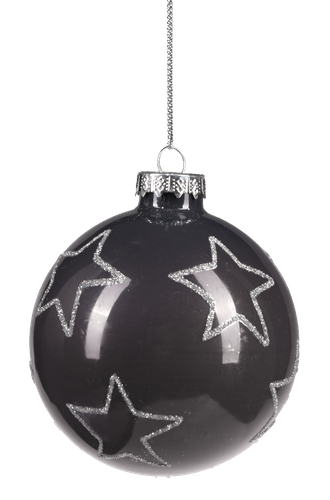 Szara bombka 8cm # na Arena.pl