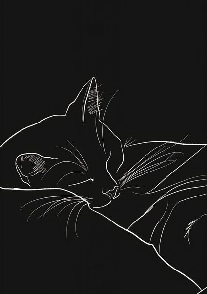 Plakat 21x29,7cm Nocny Spokój zdjęcie 1