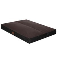 Legowisko materac dla psa prostokątny wodoodporny 90x70cm, brązowy