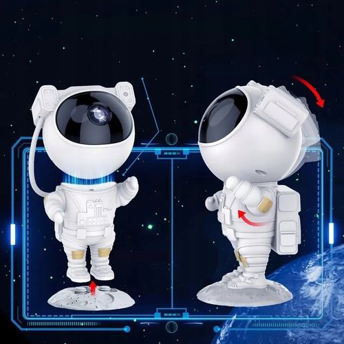 PROJEKTOR GWIAZD ASTRONAUTA RZUTNIK LED LAMPKA NOCNA DLA DZIECI NA PREZENT na Arena.pl