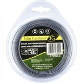 Żyłka do podkaszarki 2,0mm 15m kwadrat zbrojona John Gardener