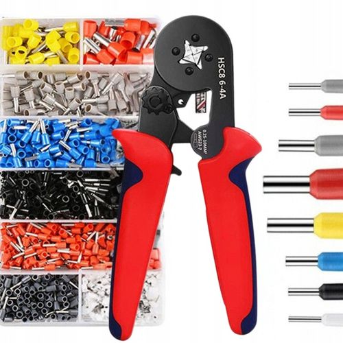 ZACISKARKA DO TULEJEK SZCZYPCE DO ZACISKANIA KOŃCÓWEK PRZEWODÓW PRASKA na Arena.pl