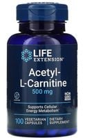 LIFE EXTENSION Acetyl L-Carnitine 500 mg (100 kaps.)