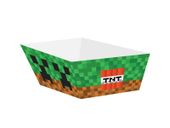 Pudełka na chipsy i przekąski Piksele Minecaft 4szt.