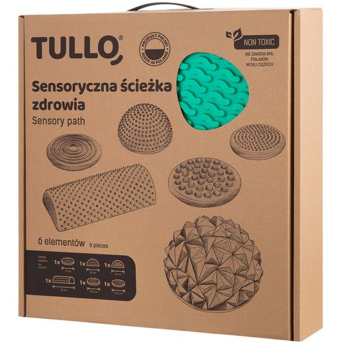 ND05_Z0945 490 Zestaw sensoryczny ścieżka zdrowia 6 szt. Tullo 490 na Arena.pl