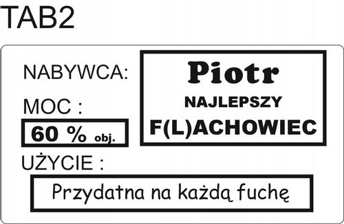 MASZLITRA PREZENT DLA MĘŻCZYZNY ALKOHOL WHISKY na Arena.pl