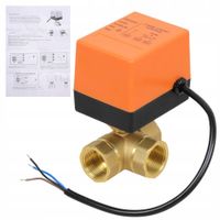 ELEKTROZAWOR ZAWOR 3Drogowy kulowy DN20 3/4'' 230V