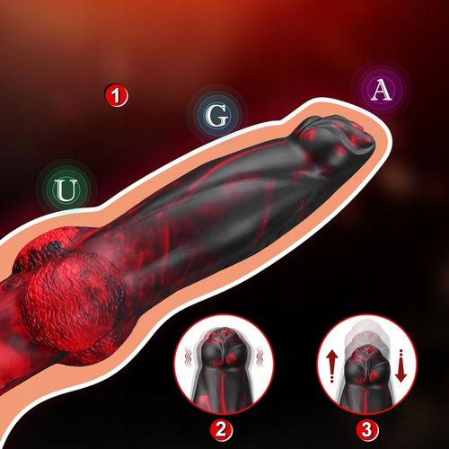 Analne Dildo Wibrujące z pilotem,7 trybów stymulacji Kontrola aplikacji APP na Arena.pl