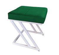 Pufa ZETA LOFT taboret podnóżek podstawa biała MG25