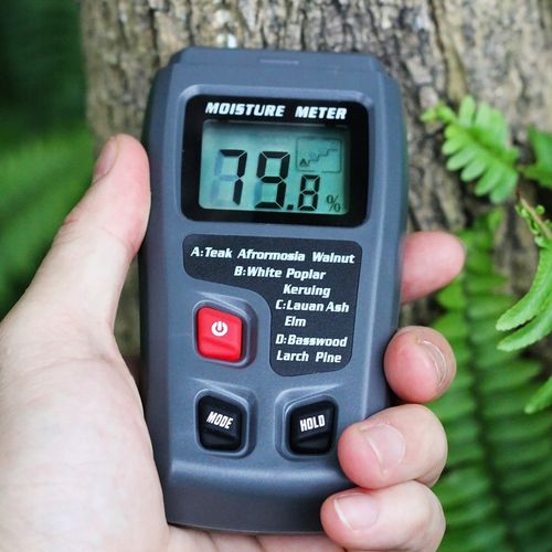 Wilgotnościomierz do drewna Miernik wilgotności drewna WYŚWIETLACZ LCD na Arena.pl