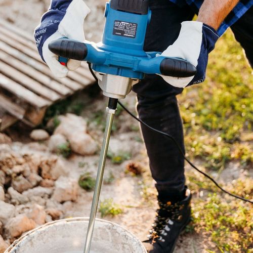 Mieszadło Elektryczne Do Kleju Zapraw Farb Betonu 2x Mieszalnik na Arena.pl