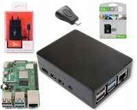 Zestaw Raspberry Pi 4B 4GB RAM z akcesoriami