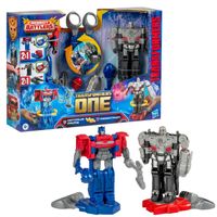 Hasbro Transformers One Figurki Optimus Prime vs Megatron Robot Battlers
